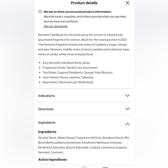 Kenneth Cole Blush - Soft Pink Elegance - Picture 6 of 6